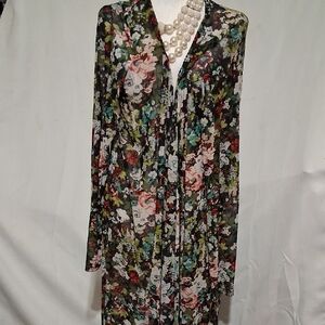 Floral Long Sleeve Dress